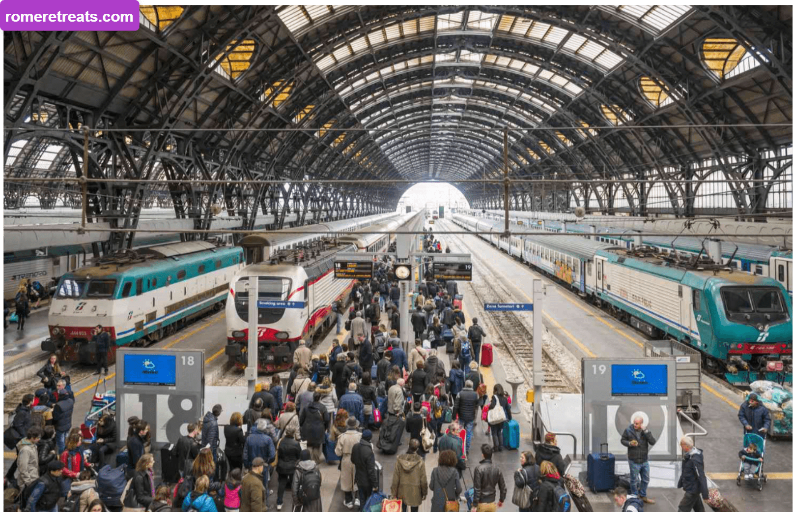 train in Rome